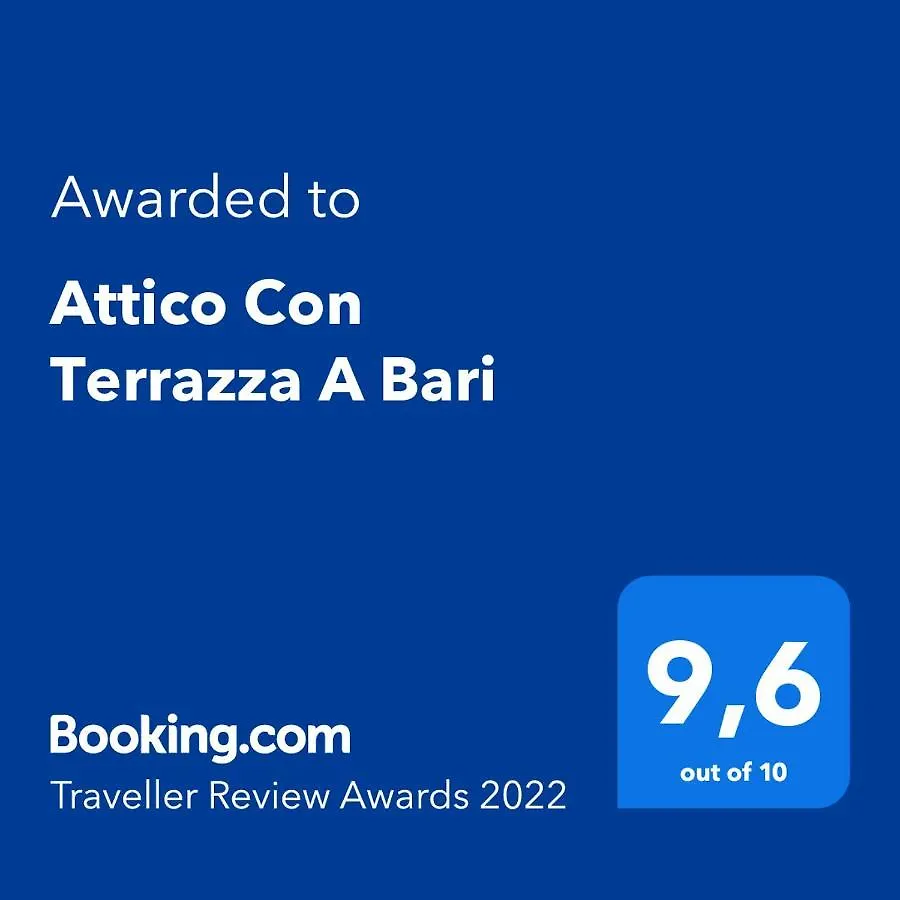 Apartament Attico Con Terrazza A Bari